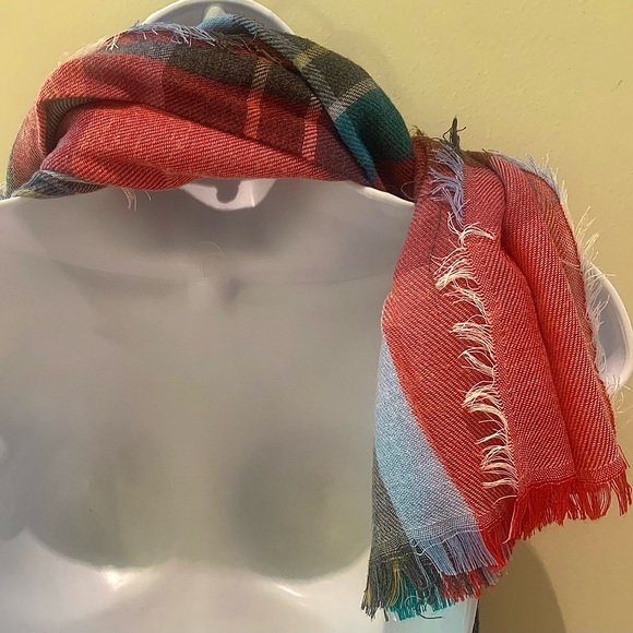 Plaid Soft American Eagle Scarf - Picture 10 of 13